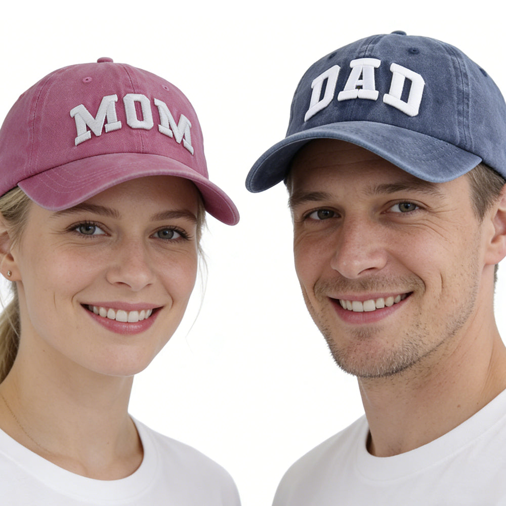Mom + Dad Hat Set (2 pcs)