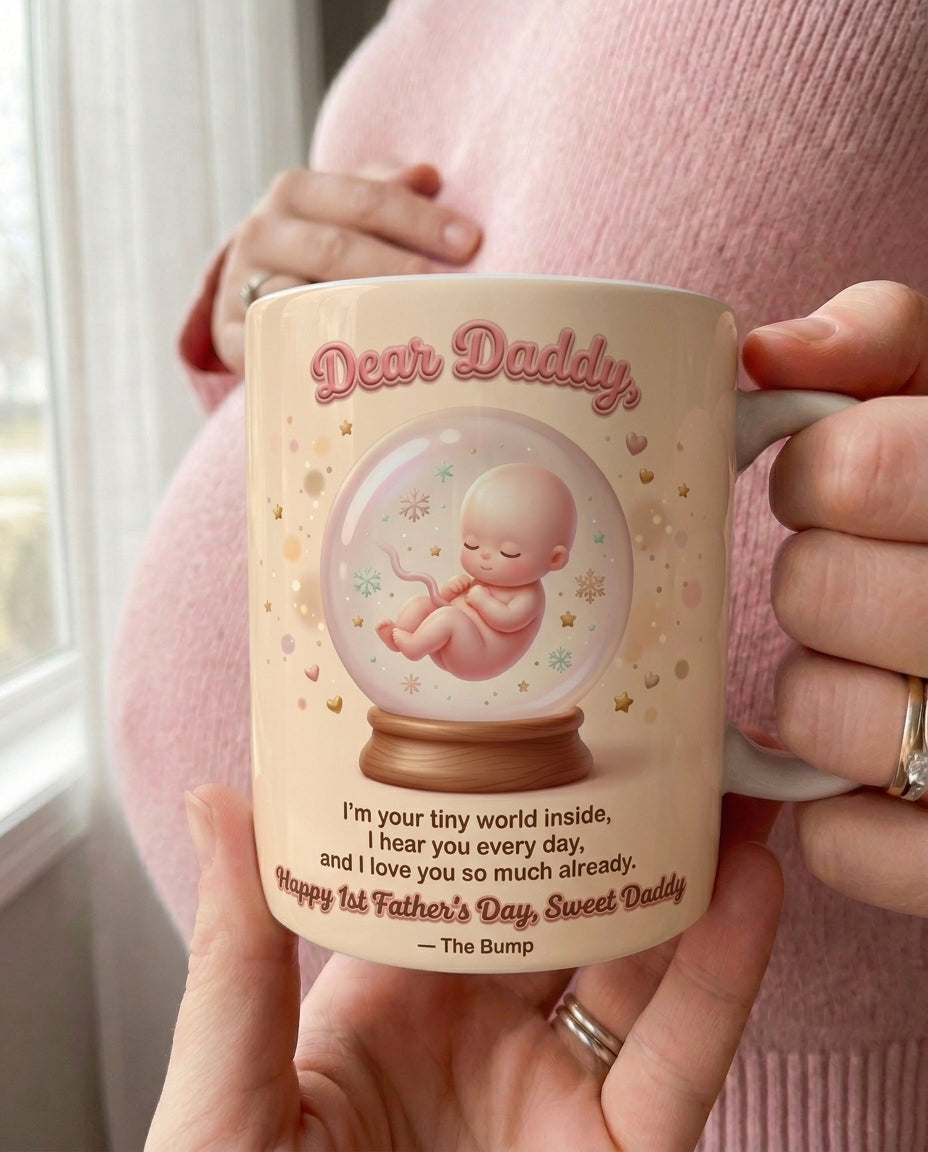 TotKind - Snowglobe Heartbeat Daddy - Mug
