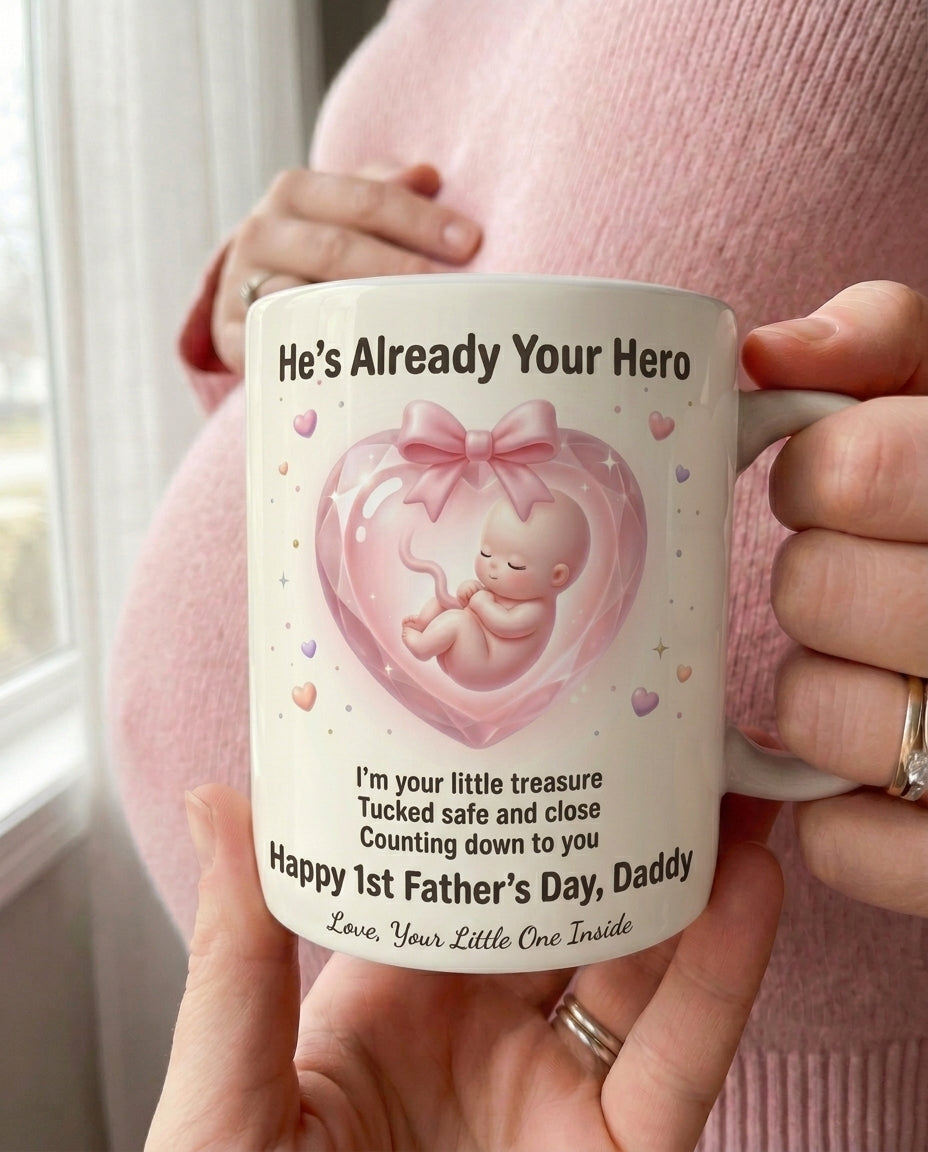 TotKind - Crystal Heart Gem Womb Frozen-Visual Restoration H - Mug - 19052026