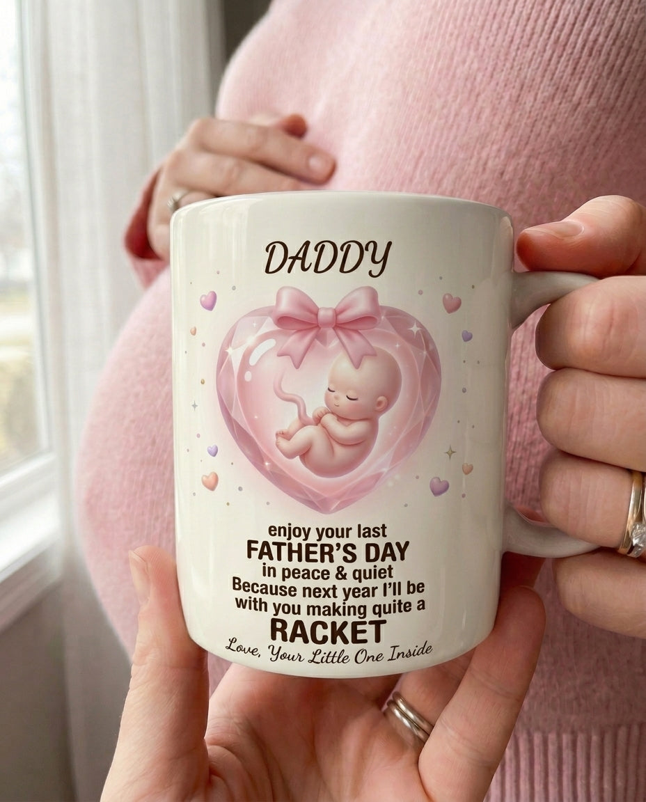 TotKind - Crystal Heart Bow Quote B - Mug - 14052026