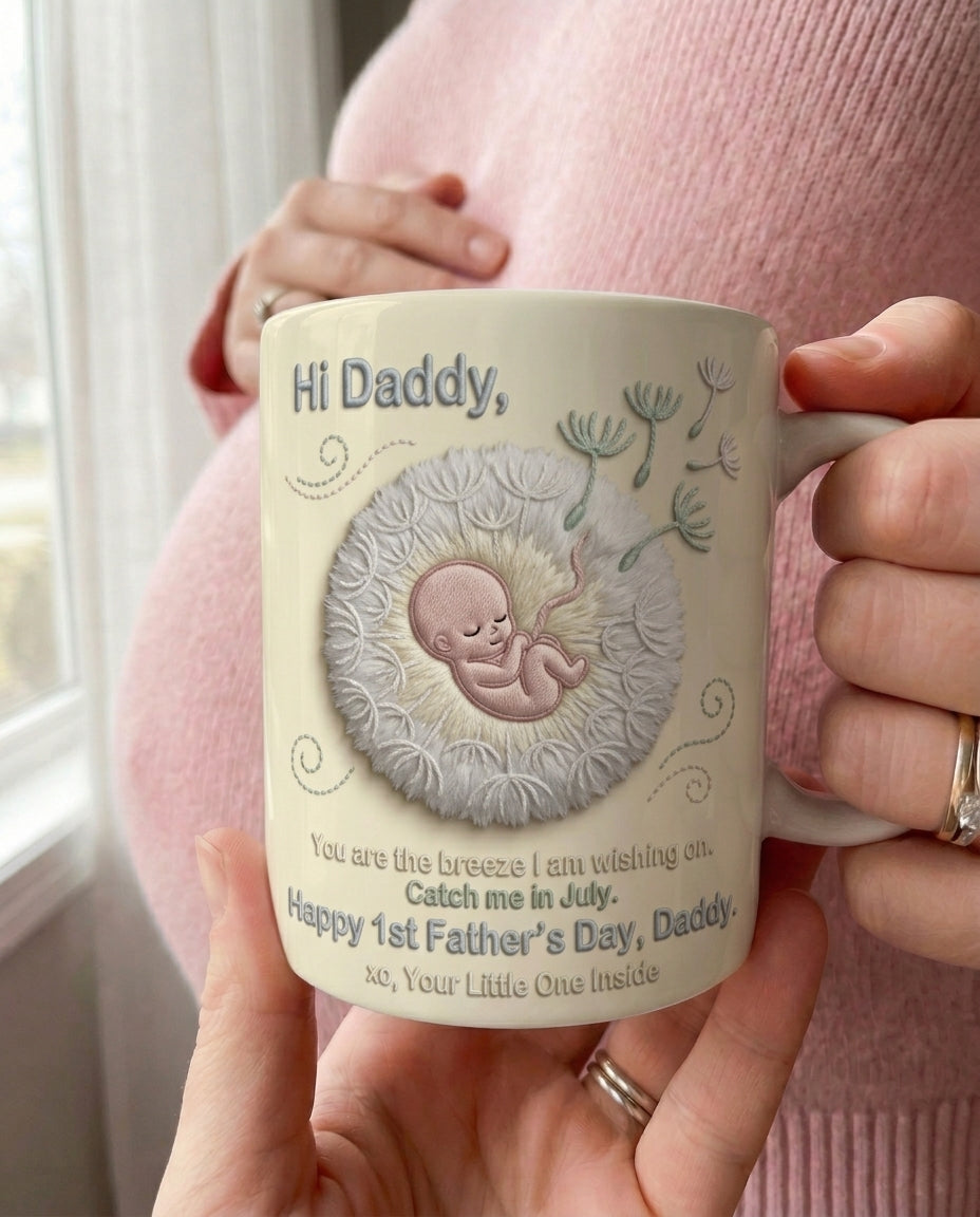 TotKind - Dandelion Wish Seed Pod Bump - Mug - 12052026