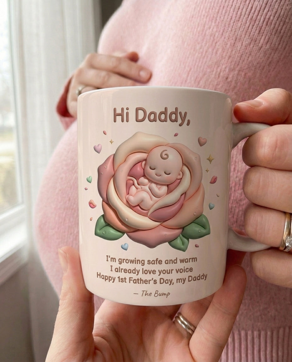 TotKind - Petal Cocoon Rose Cradle Daddy - Mug