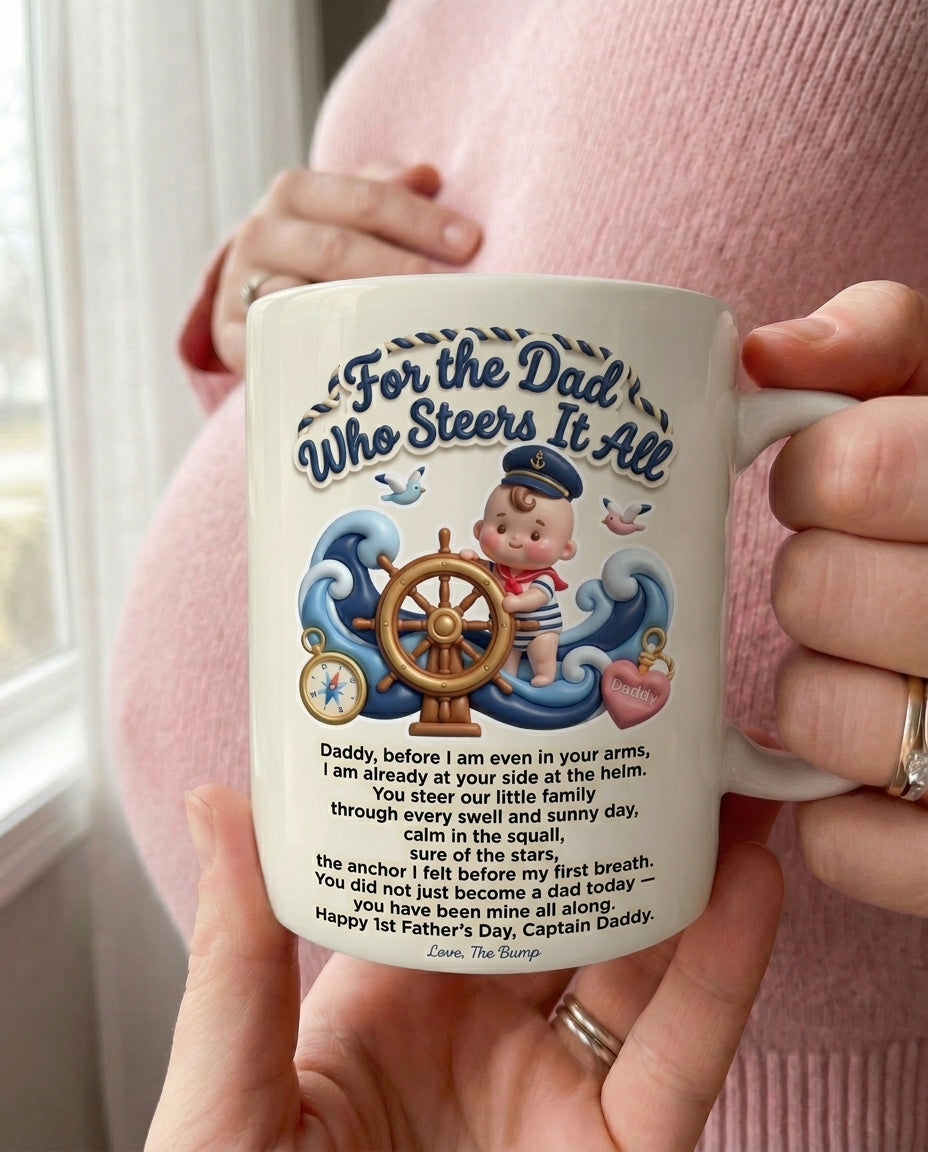 TotKind - First Voyage Captain Daddy - Mug