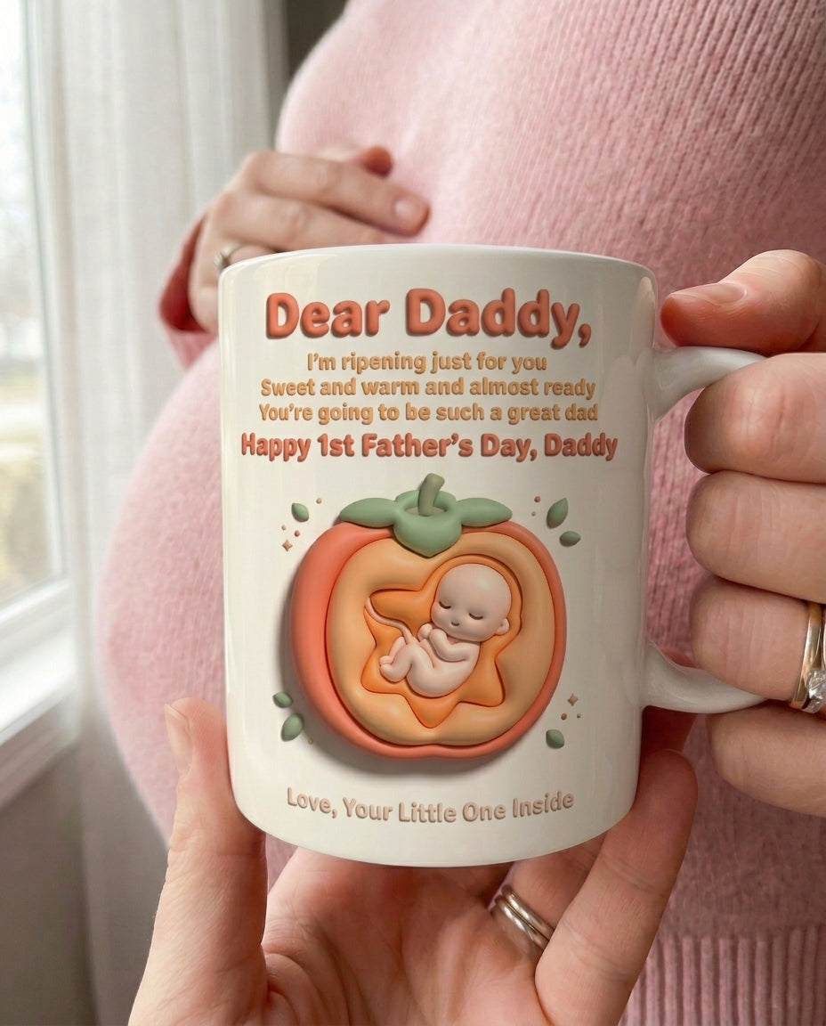 TotKind - Persimmon Cross-Section Bump - Mug - 13052026