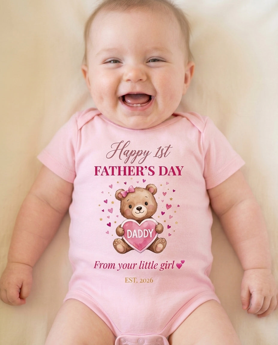 TotKind - From Your Little Girl - Baby Onesie