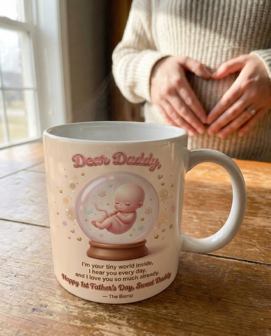 TotKind - Snowglobe Heartbeat Daddy - Mug