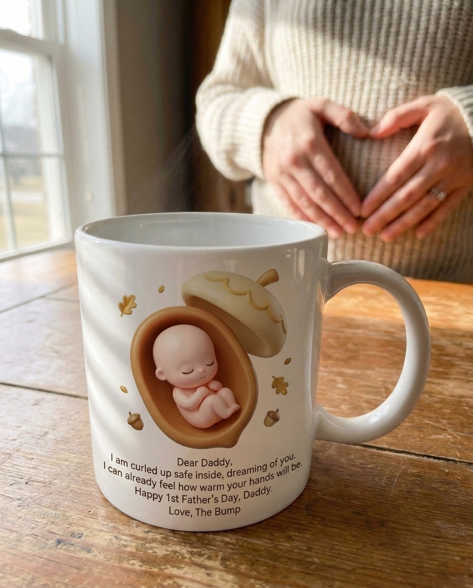 TotKind - Acorn Shell Cradle Bump - Mug - 11052026
