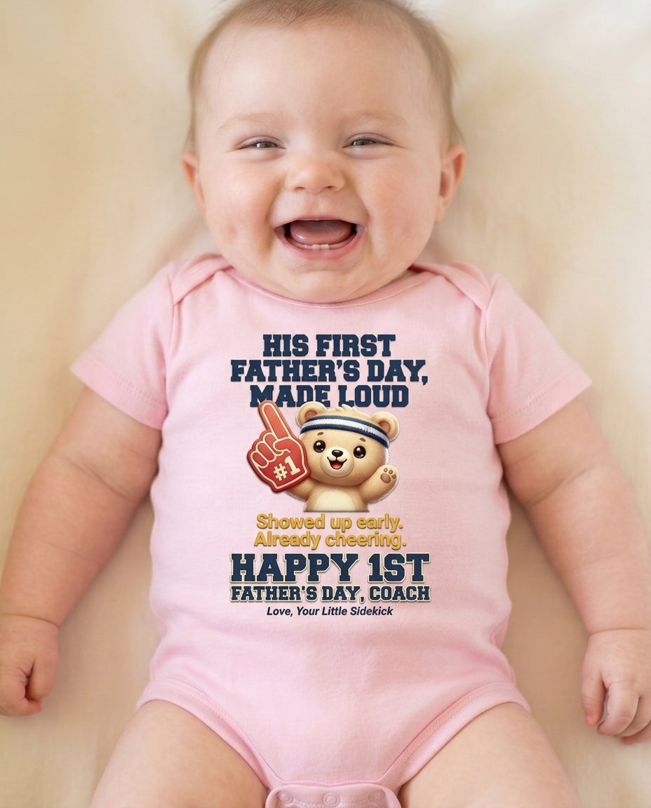 TotKind - H15 Generic-Occasion Headline Isolation on Foam Fi - Baby Onesie - 19052026