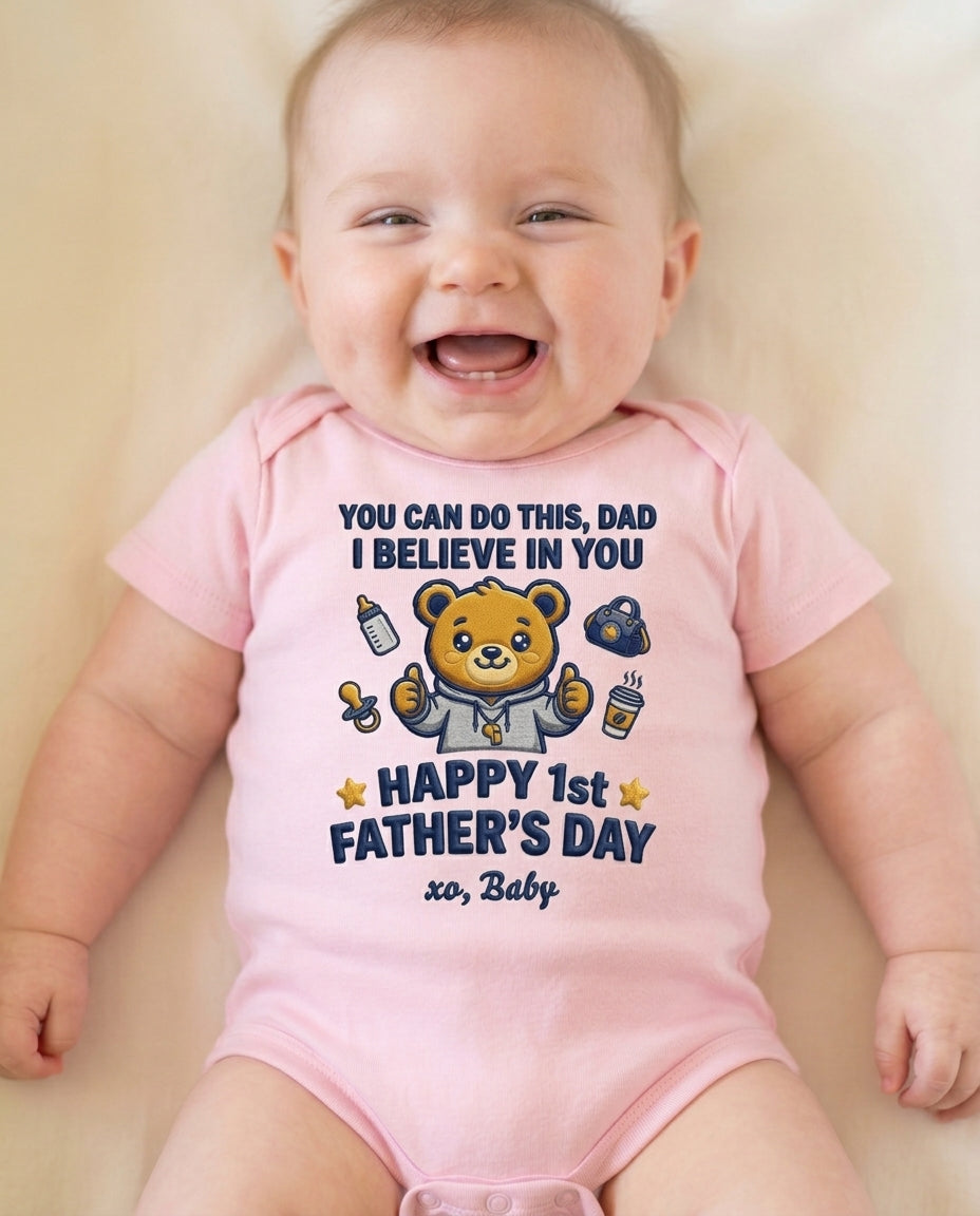 TotKind - FD-A You Can Do This Dad Survival Kit - Baby Onesie
