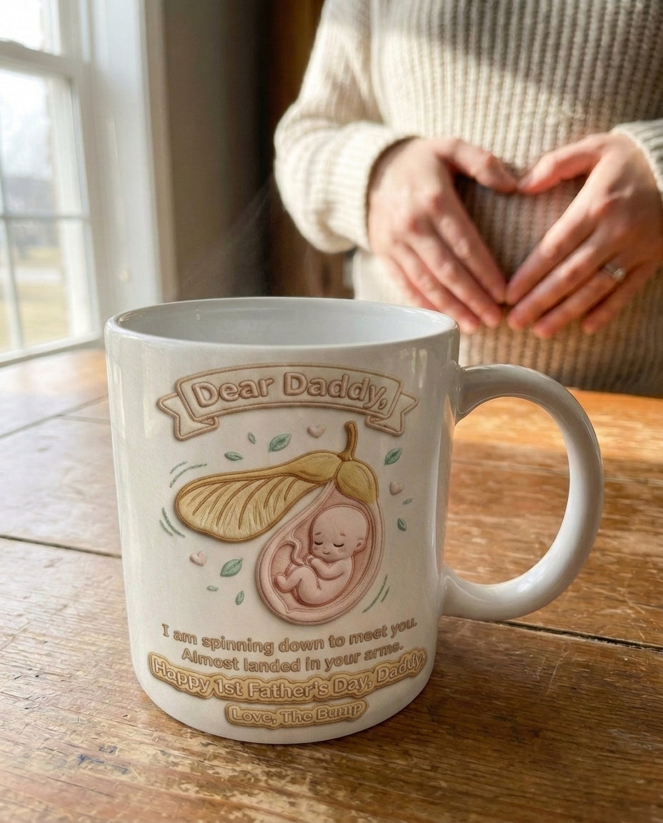 TotKind - Maple Samara Helicopter Pod Bump - Mug - 12052026