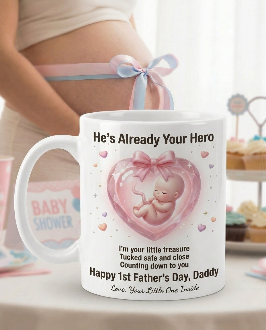 TotKind - Crystal Heart Gem Womb Frozen-Visual Restoration H - Mug - 19052026