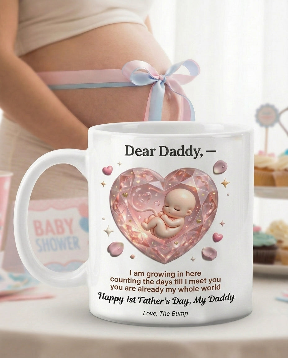 TotKind - Crystal Heart Gem Bump - Mug - 10052026