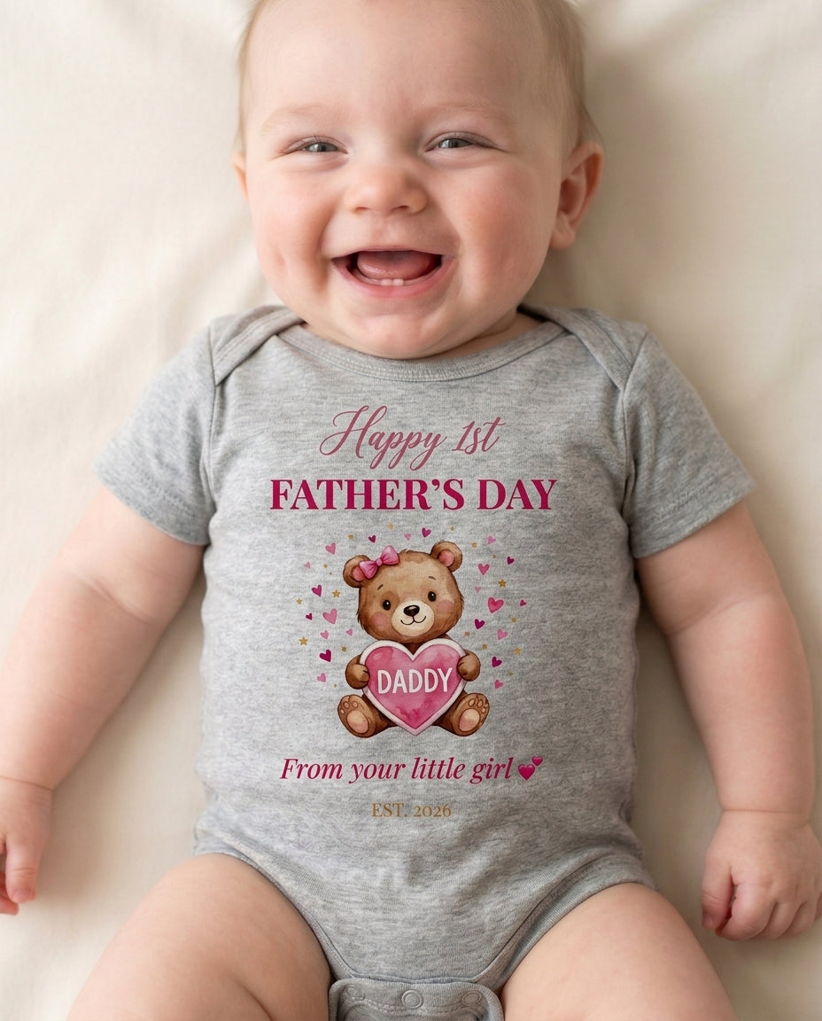 TotKind - From Your Little Girl - Baby Onesie