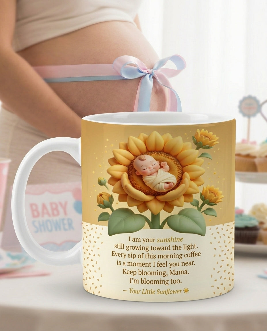 TotKind - Sunflower Baby Cradle - Mug