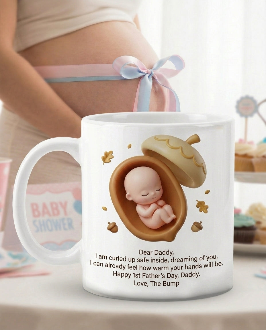 TotKind - Acorn Shell Cradle Bump - Mug - 11052026