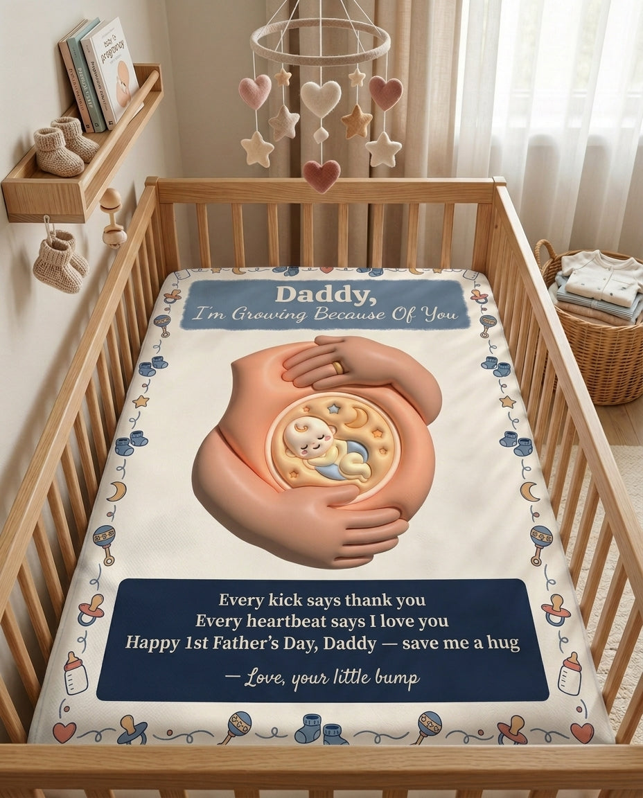 TotKind - Daddy I'm Growing - Blanket