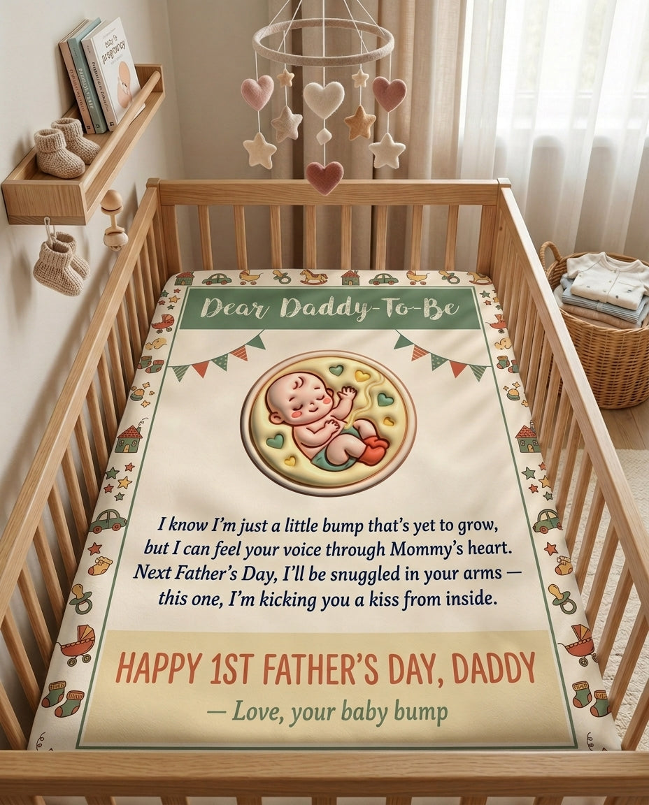 TotKind - Dear Daddy To Be - Blanket