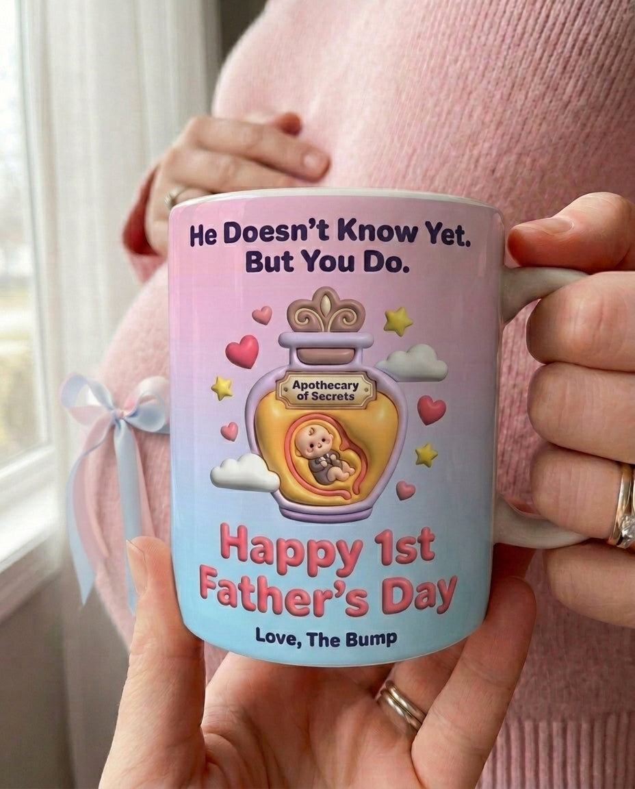 TotKind - CF1 H-21 H-32 H-28 Glass Apothecary Jar Fetus Intr - Mug - 21052026