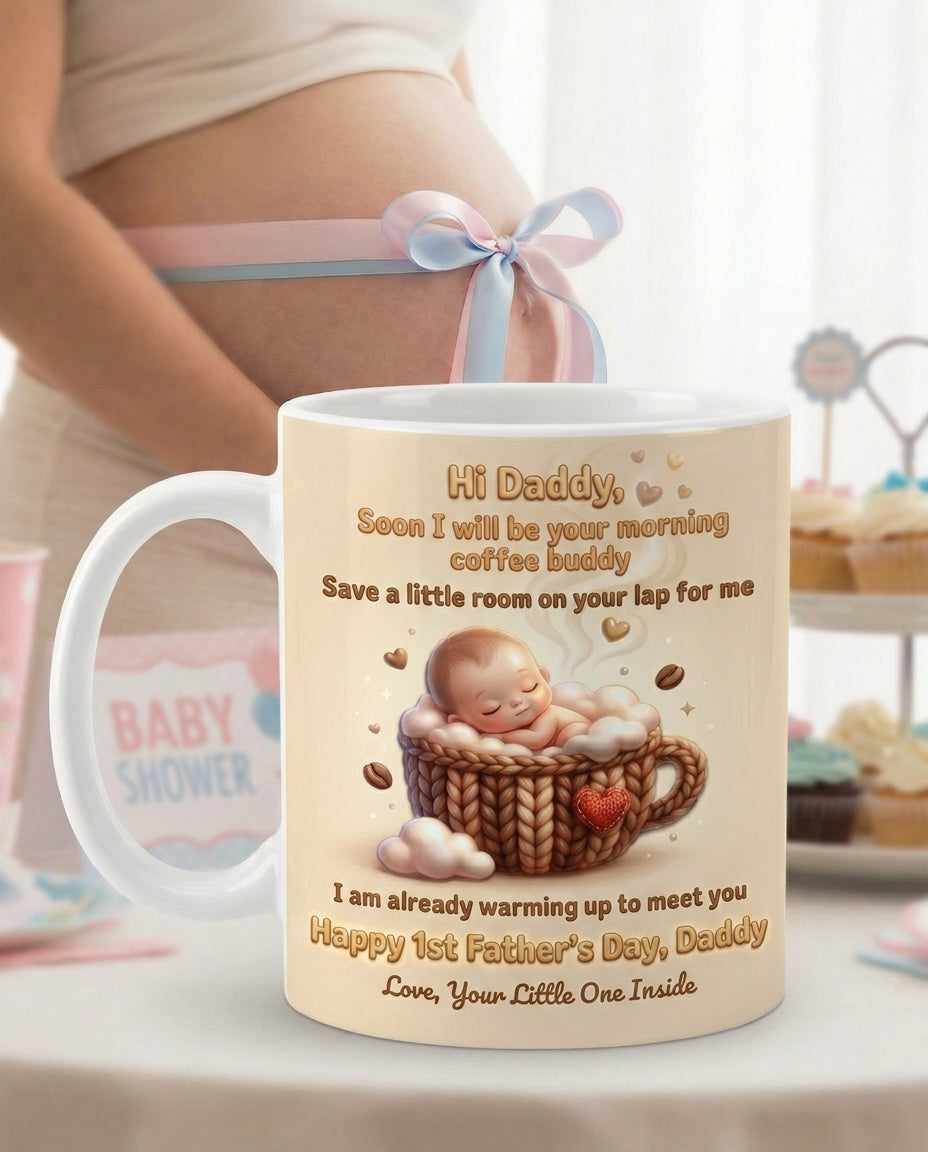 TotKind - Cozy Coffee-Cup Cocoon Bump Mug - Mug - 19052026