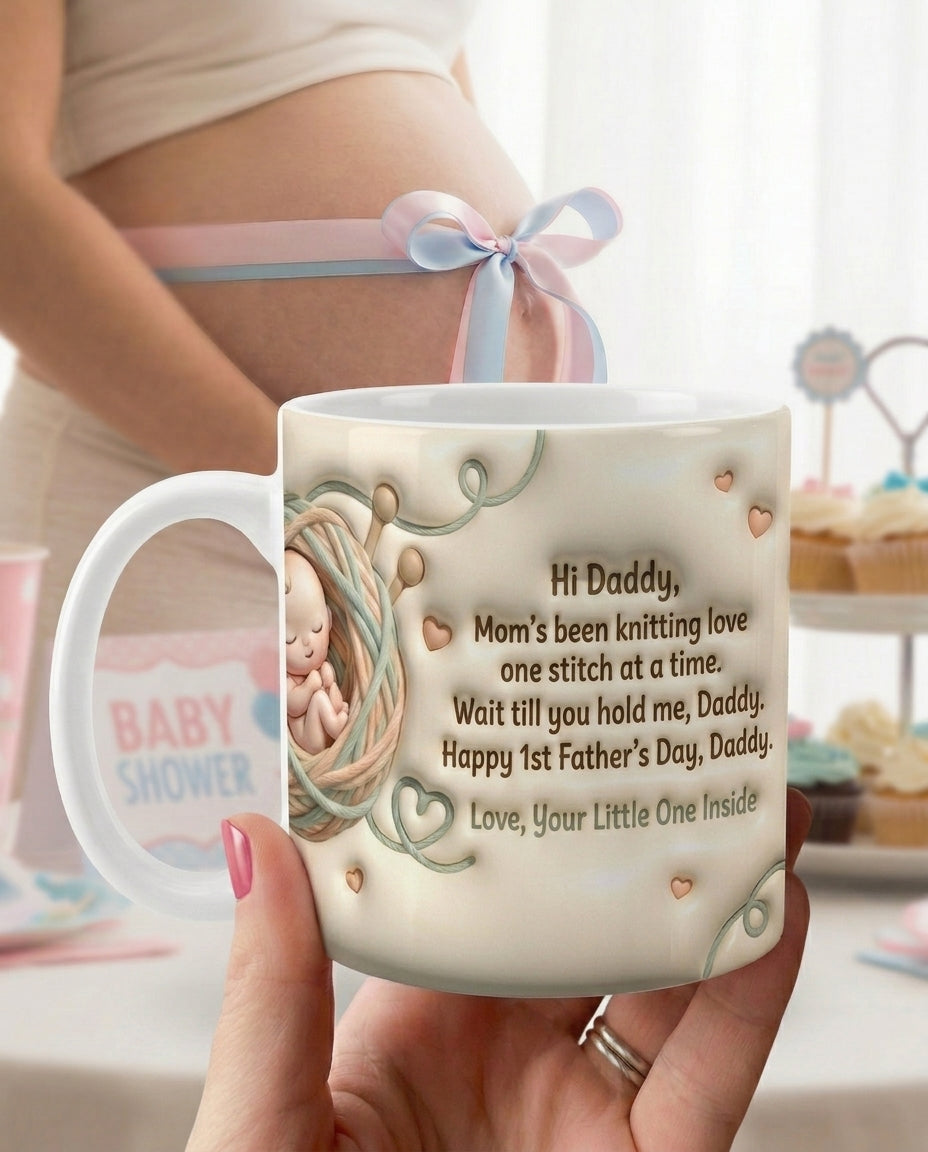 TotKind - Yarn Ball Knit Nest Bump - Mug - 13052026