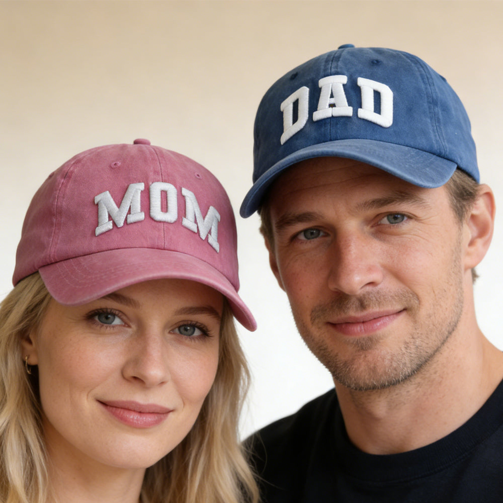 Mom + Dad Hat Set (2 pcs)