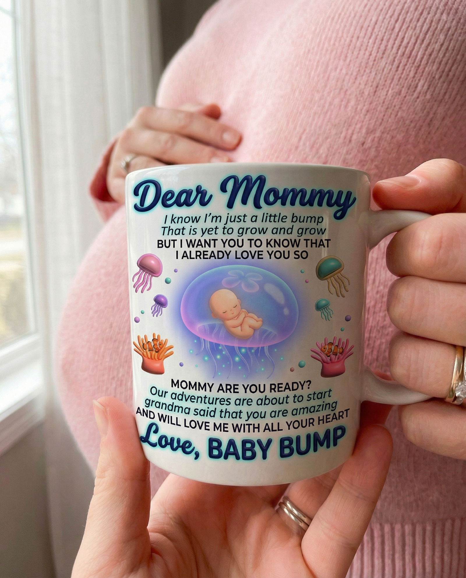 Ocean Jellyfish Mug
