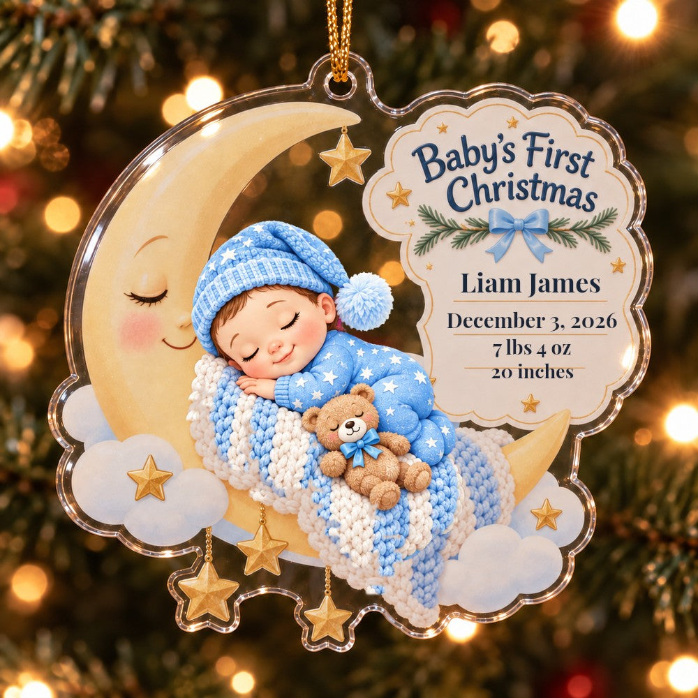 Birth Stats Ornament
