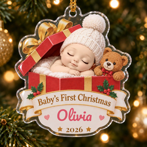 Baby Gift Box Ornament