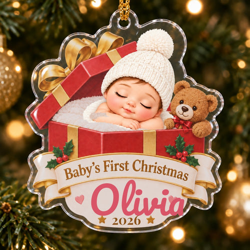 Baby Gift Box Ornament