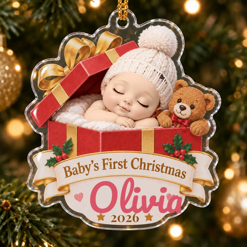 Baby Gift Box Ornament