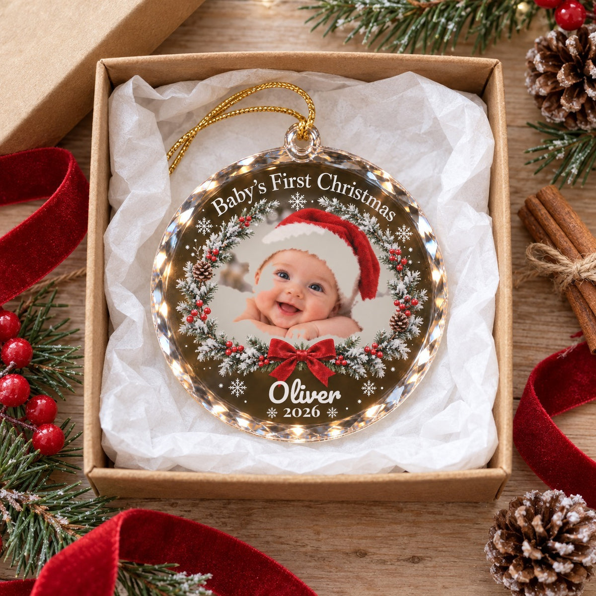 Baby Photo Ornament