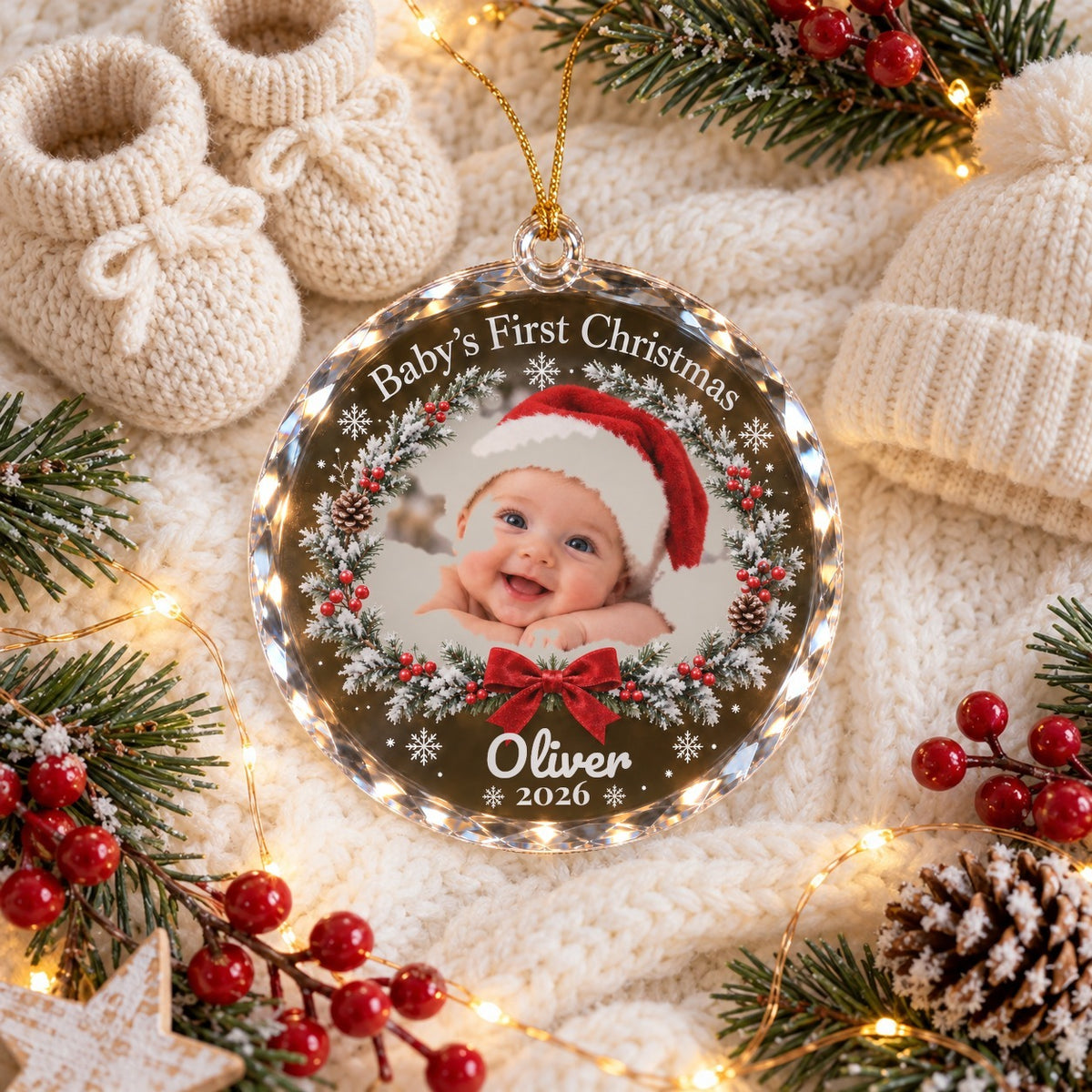 Baby Photo Ornament