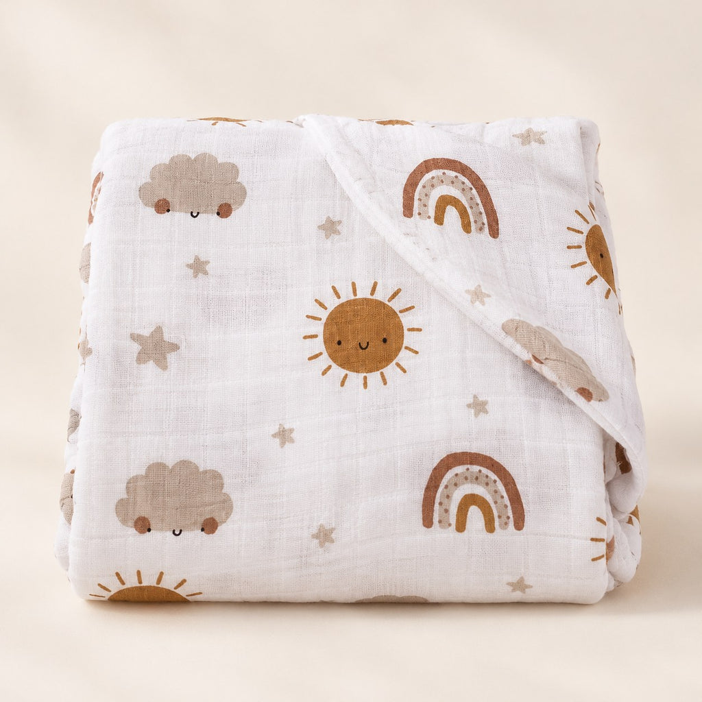 Bamboo Muslin Swaddle Blanket