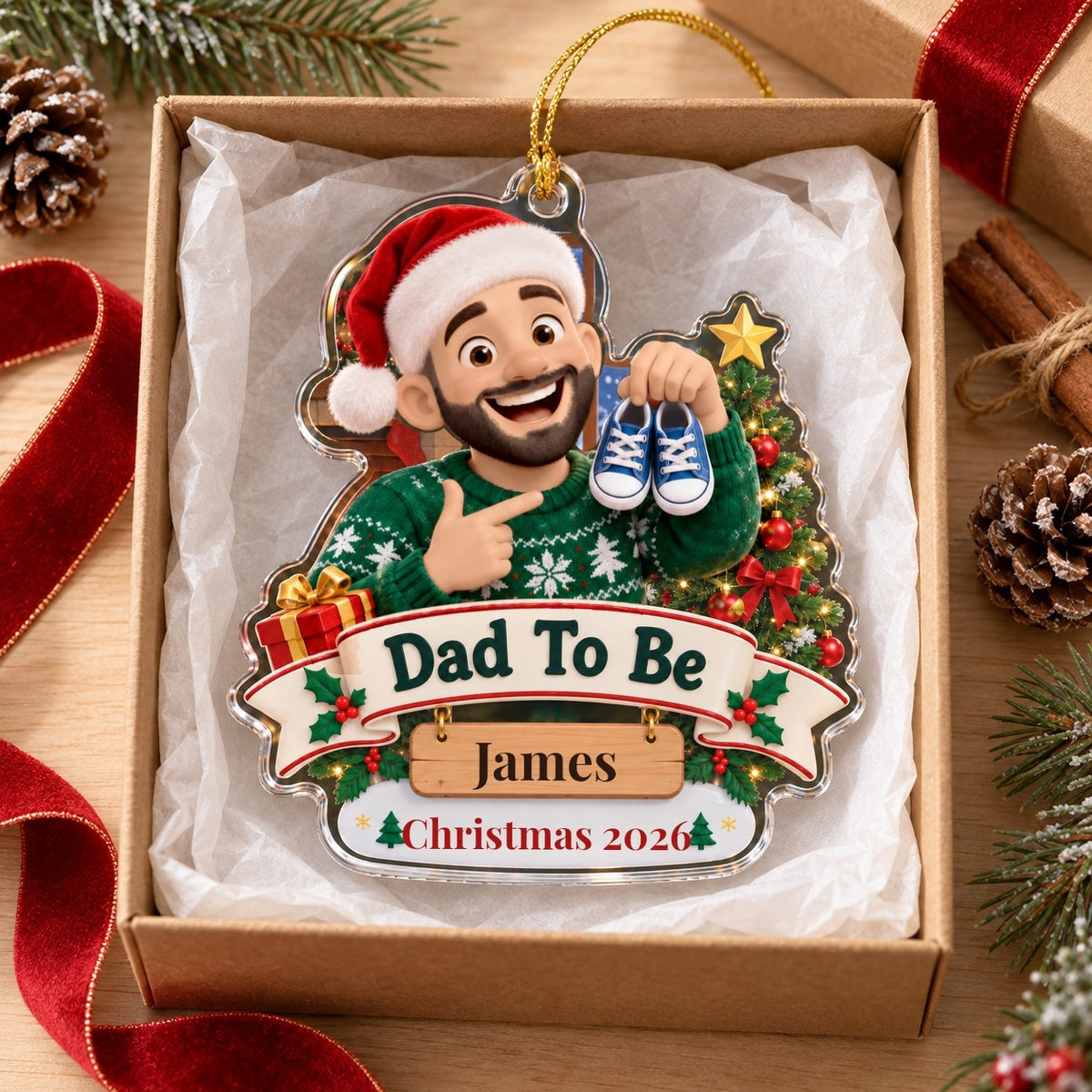 Dad-to-Be Ornament