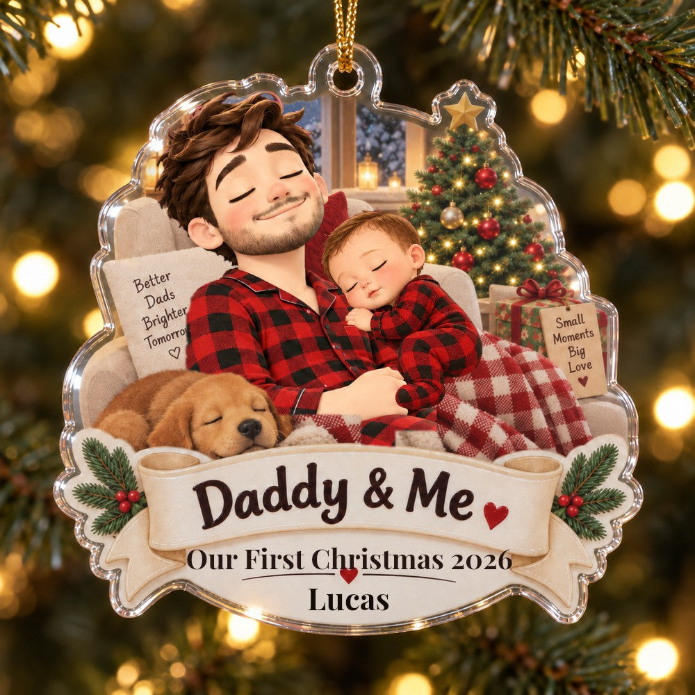 Daddy & Me Ornament