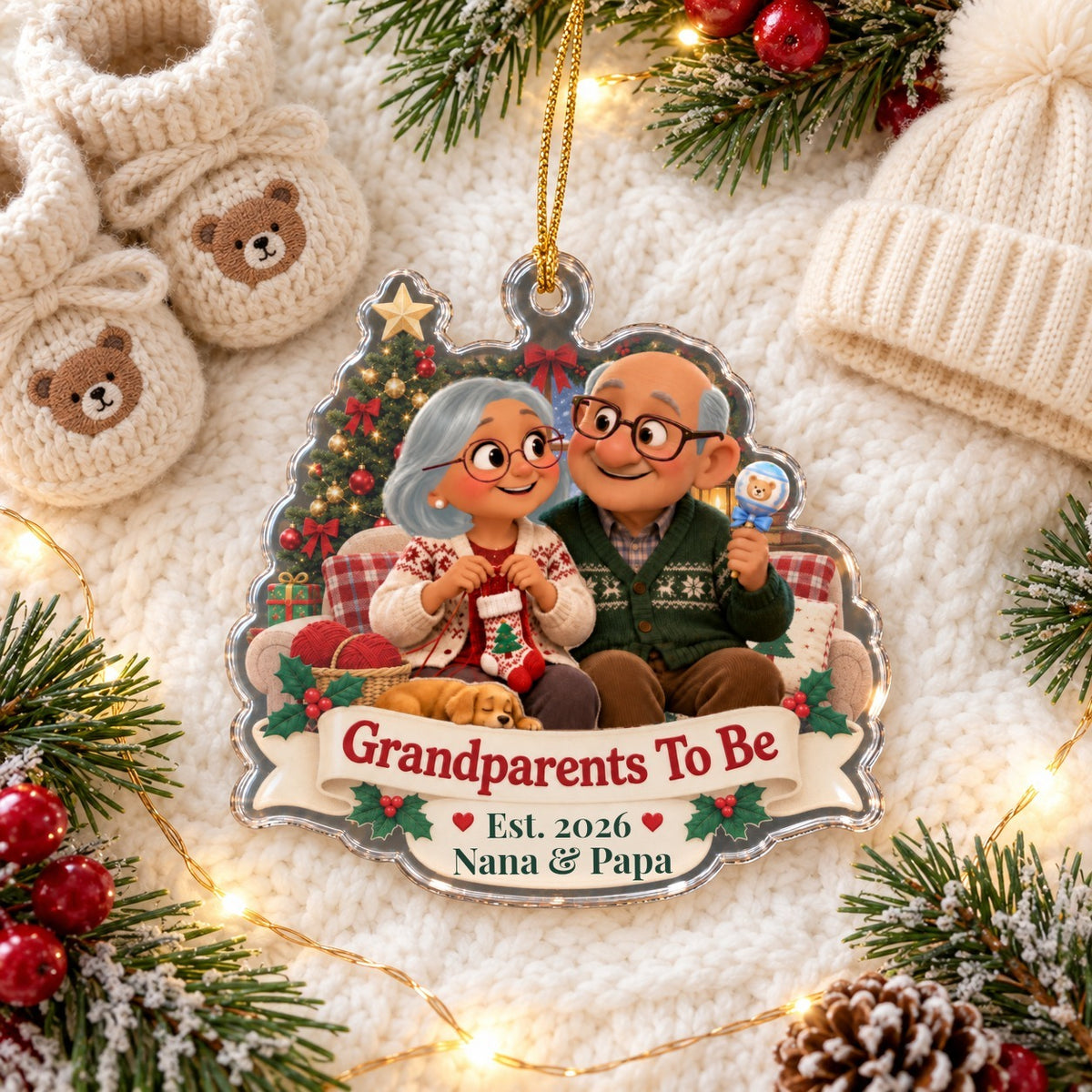 Grandparents-to-Be Ornament