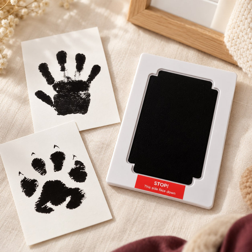 Inkless Baby & Pet Paw Print Kit — detail