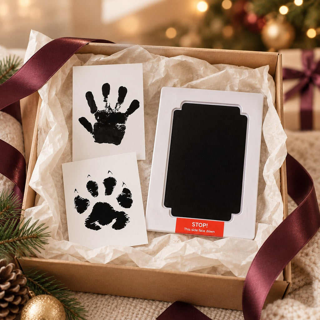 Inkless Baby & Pet Paw Print Kit — gift-ready