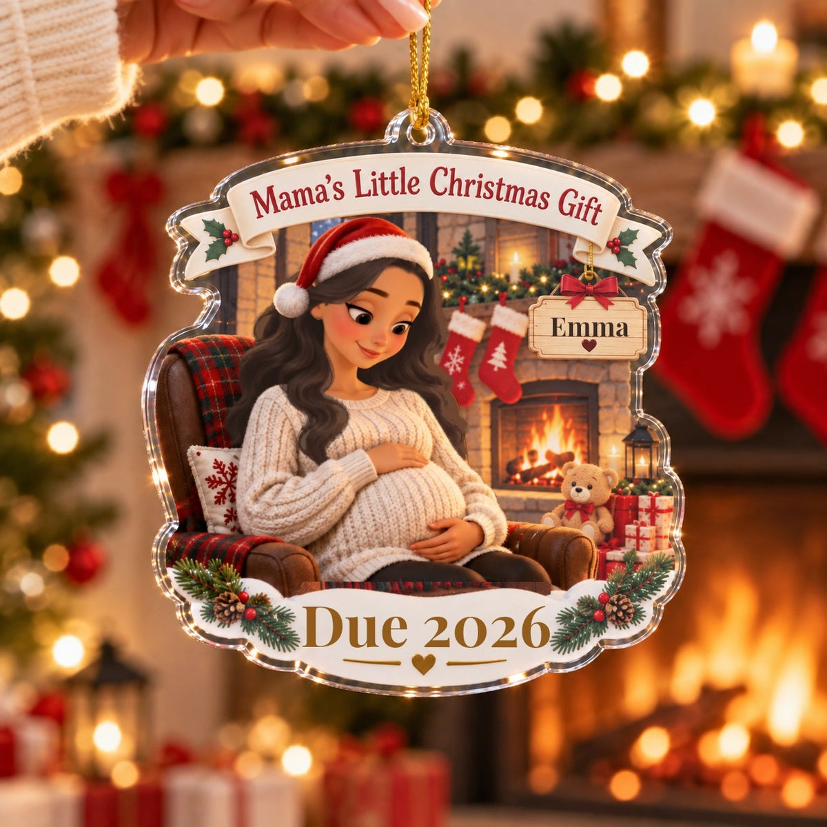 Mama's Little Gift Ornament