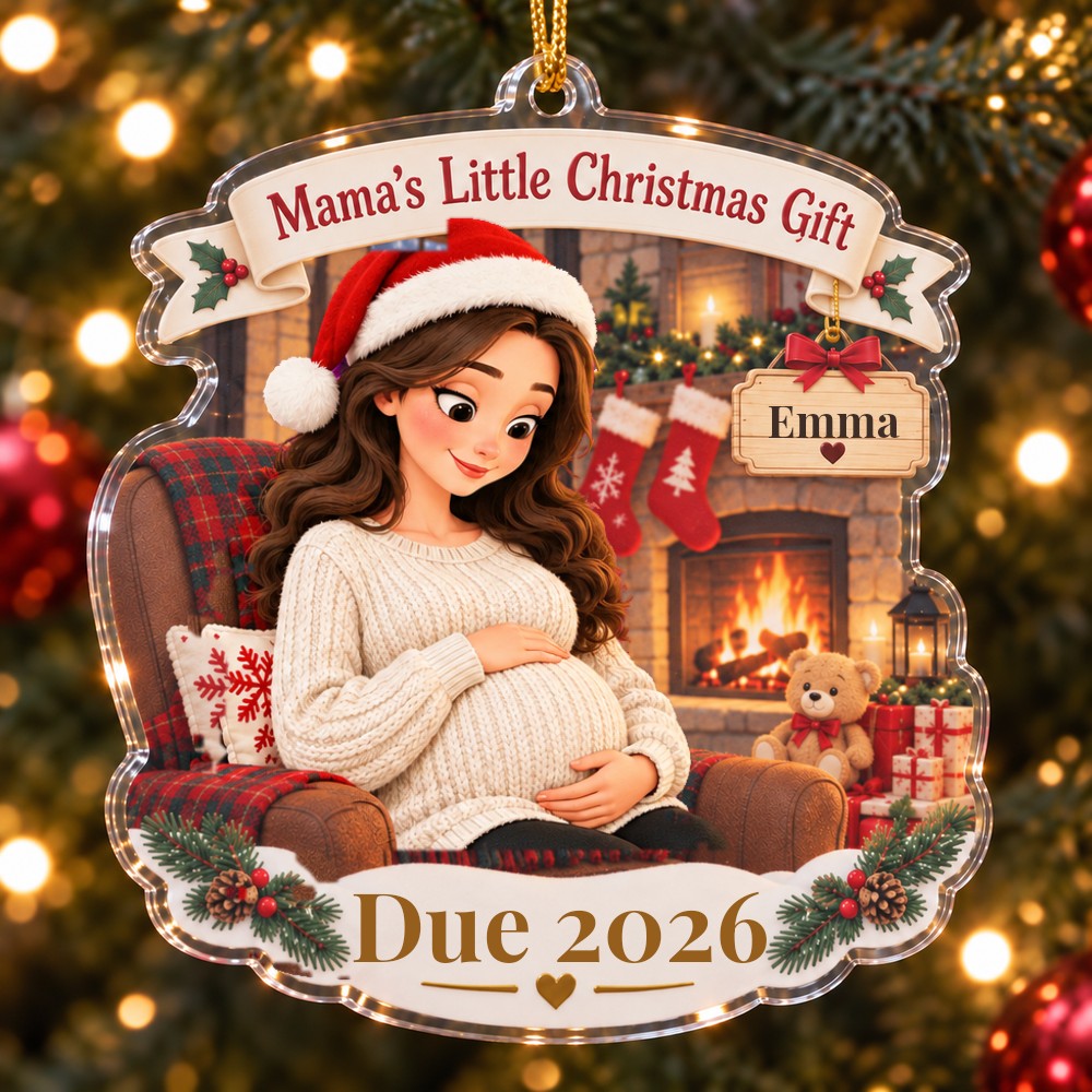 Mama's Little Gift Ornament