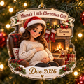 Mama's Little Christmas Gift personalized acrylic ornament