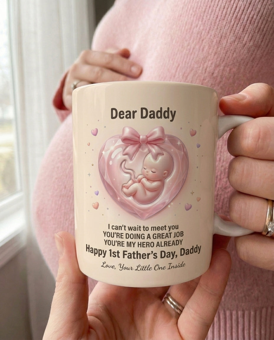 TotKind - Crystal Heart Bow Quote A - Mug - 14052026
