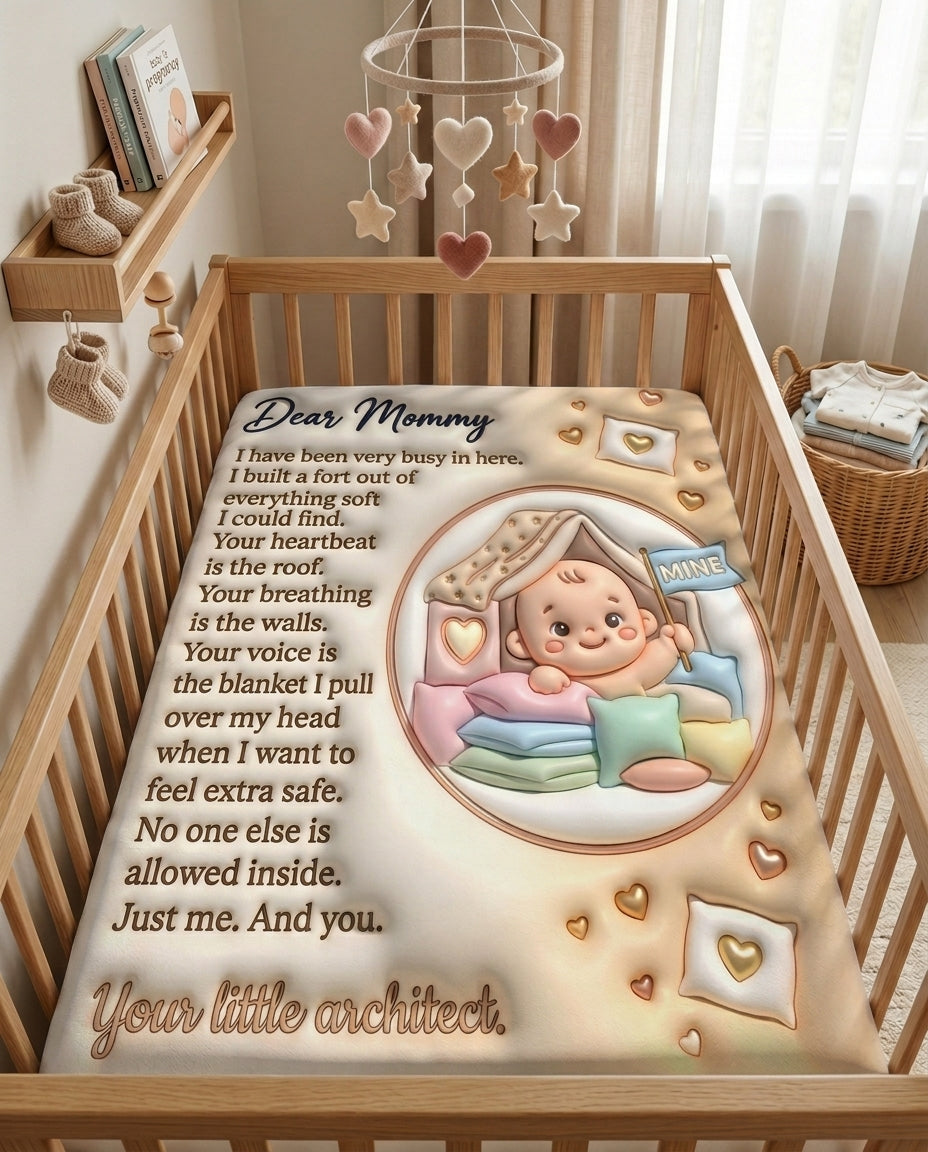 TotKind - Baby Building a Pillow Fort Inside - Blanket