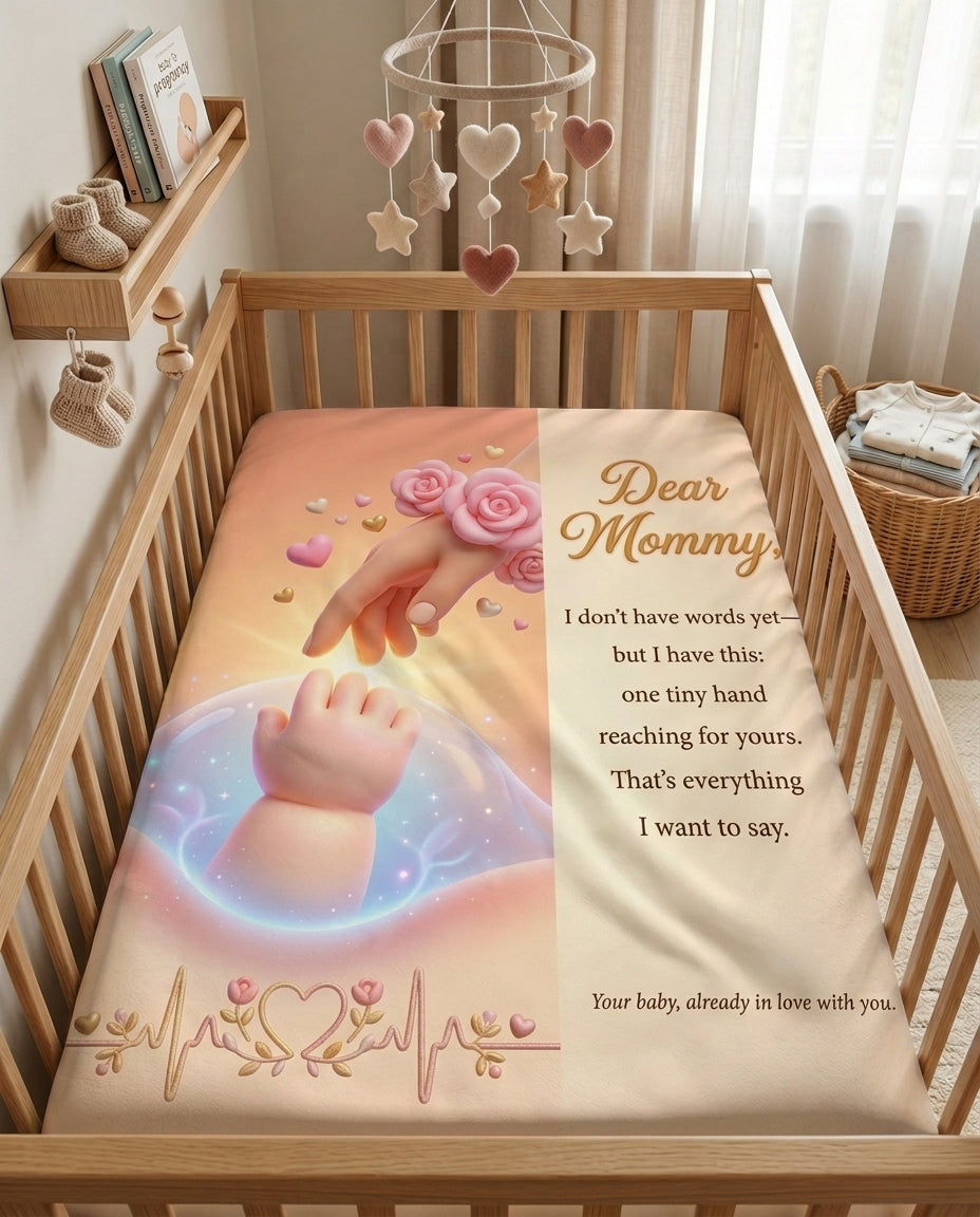 TotKind - Tiny Hand Reaching For Yours  Layout Fixed - Blanket
