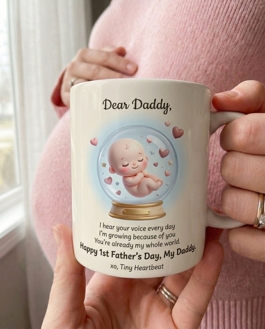 TotKind - Snowglobe Tiny Heartbeat - Mug