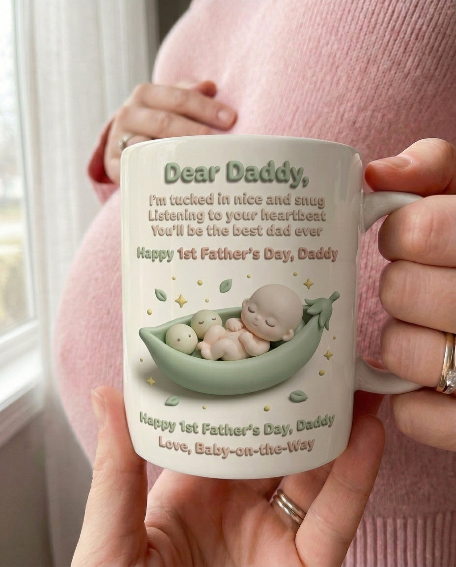 TotKind - Snow Pea Pod Cradle Bump - Mug - 13052026