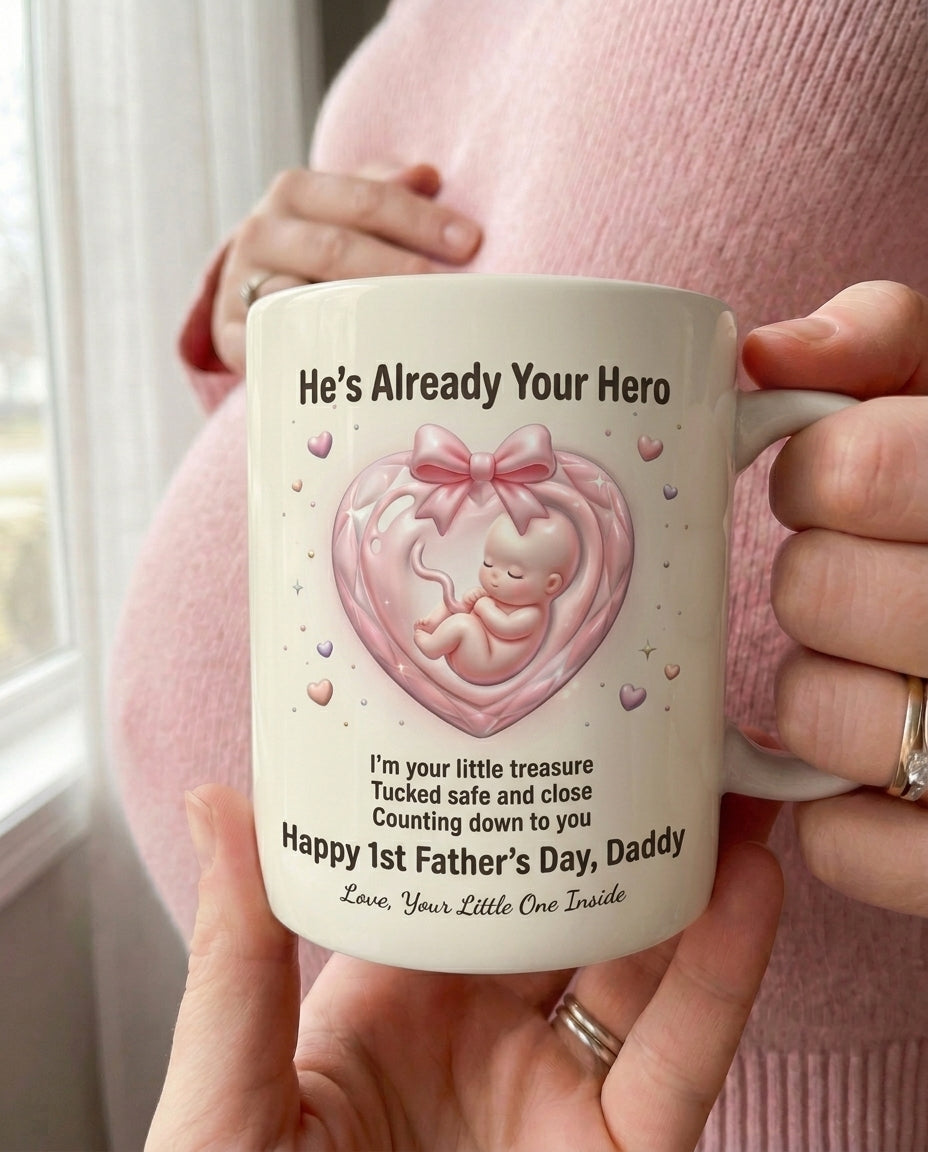 TotKind - Crystal Heart Gem Frozen-Visual Hero Restoration H - Mug - 20052026