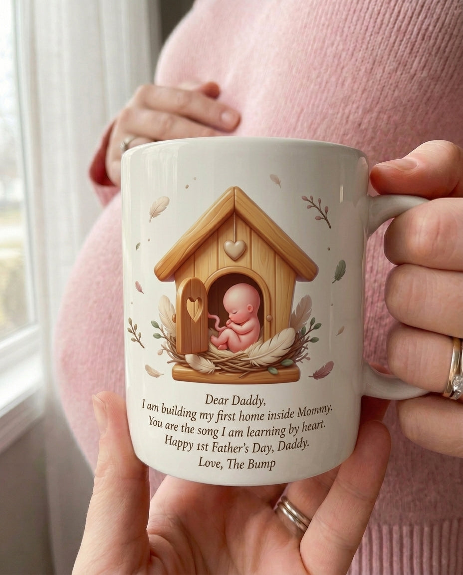 TotKind - Tiny Birdhouse Nest Bump - Mug - 11052026