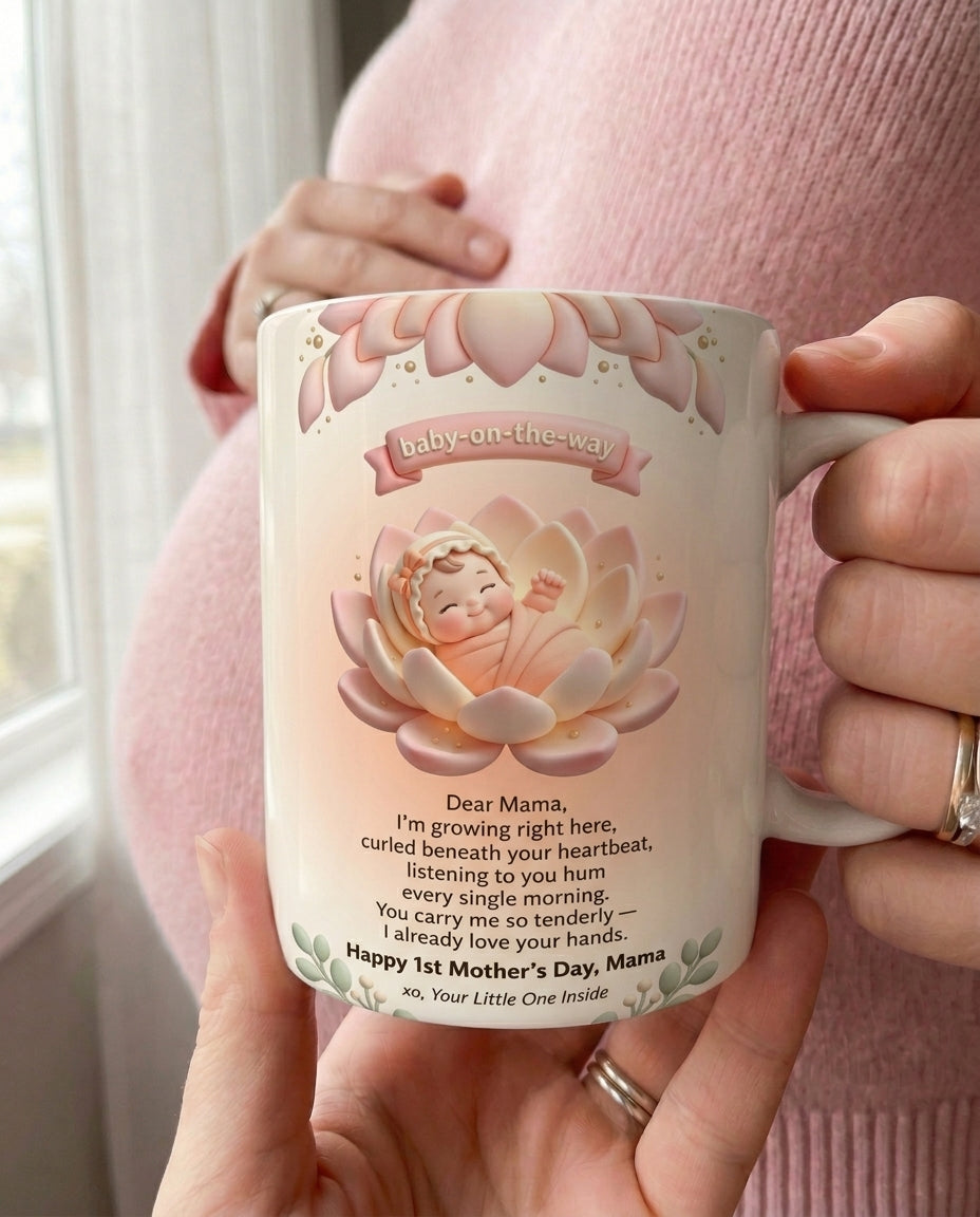 TotKind - Lotus Bump Bloom Cradle - Mug