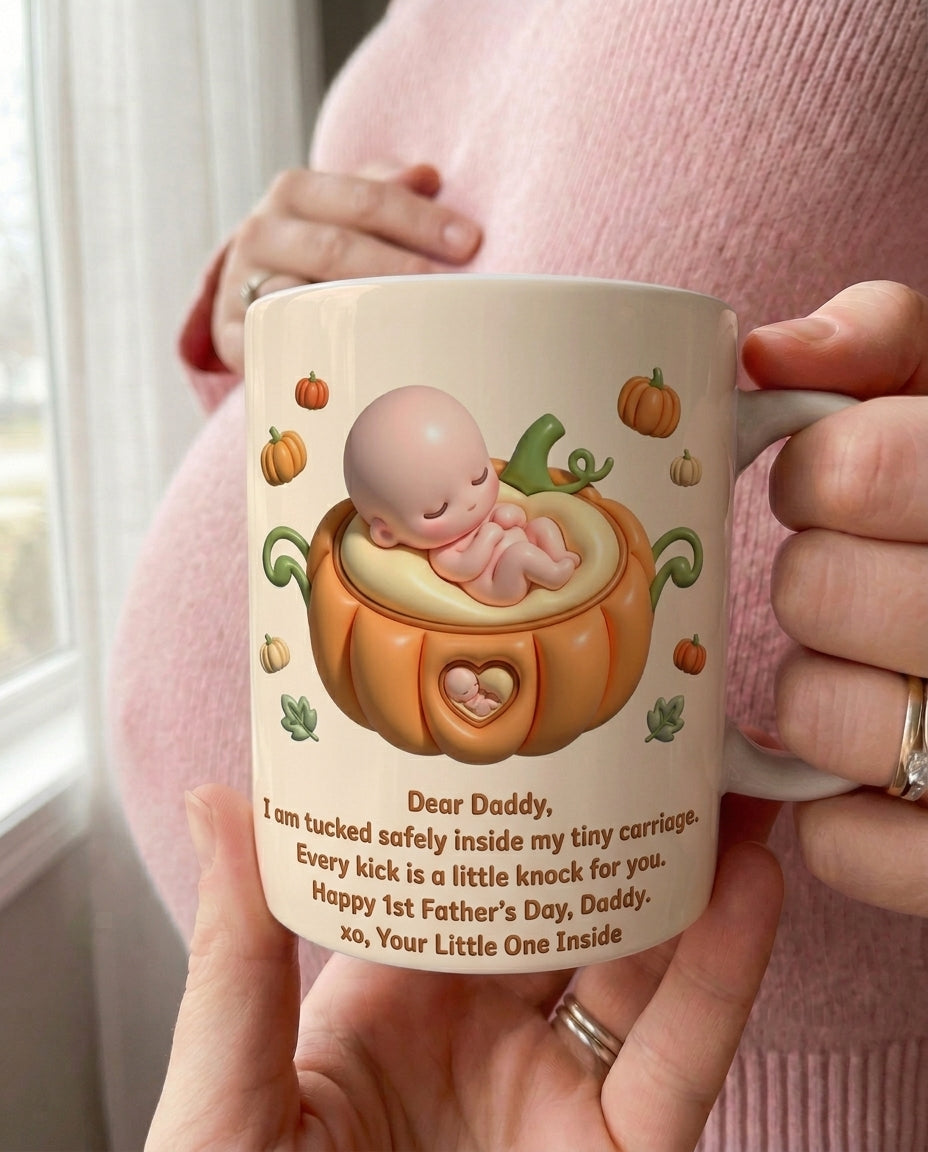 TotKind - Pumpkin Carriage Snug Bump - Mug - 11052026